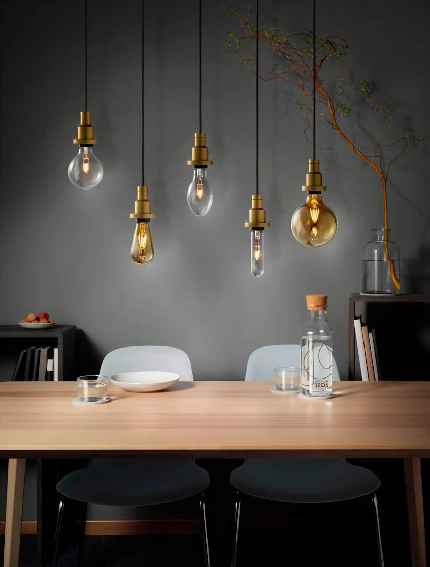 Filament LED polttimot vintage