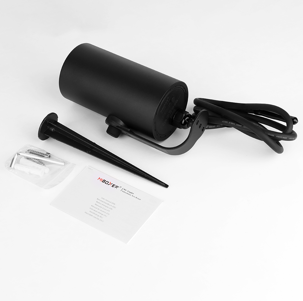 12W RGB+CCT LED-trädgårdslampa 1100lm IP66 FUTC11ZR - Zigbee + Smart LED 2.4G + DMX