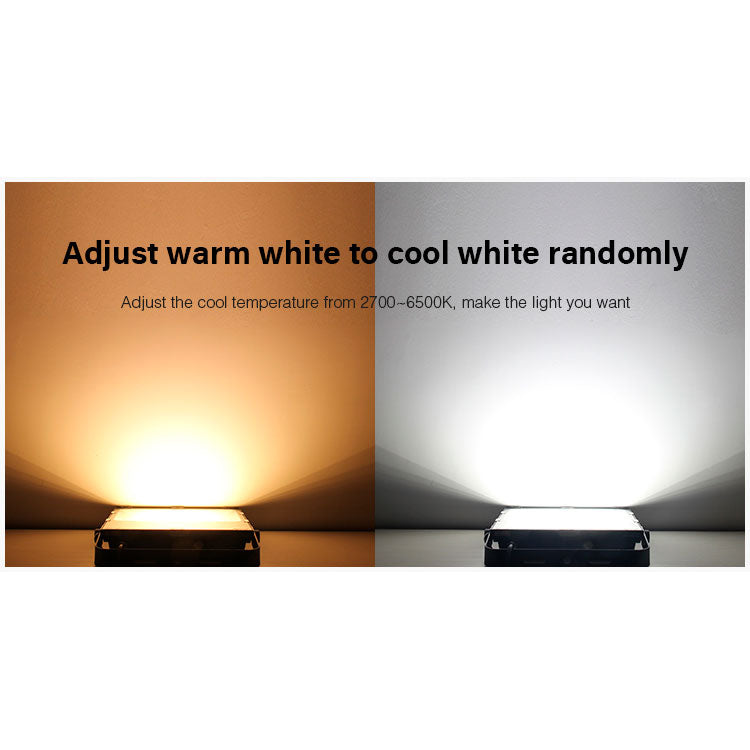 200W RGB CCT LED floodlight colour temperature adjustable CCT
