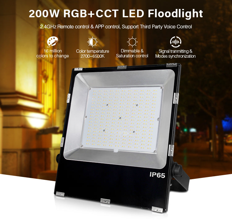 200W RGB CCT LED floodlight