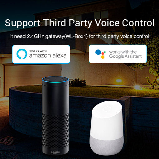 20W LED floodlight RGB CCT Amazon Alexa Google Assistant