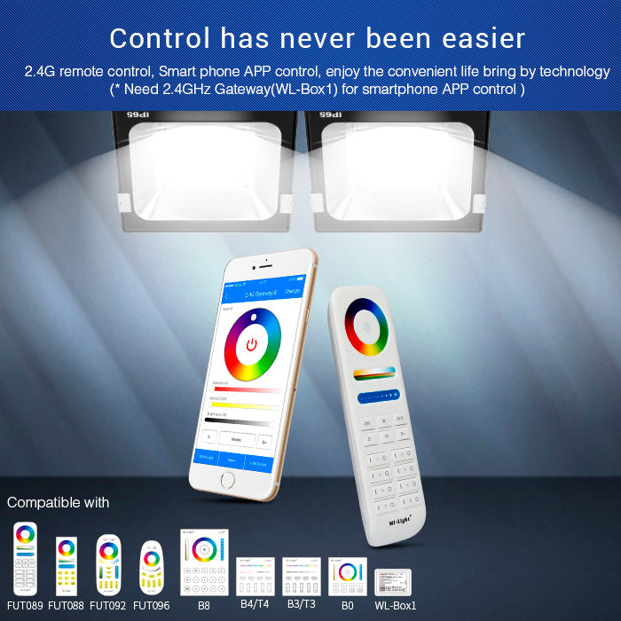 20W LED floodlight RGB CCT control