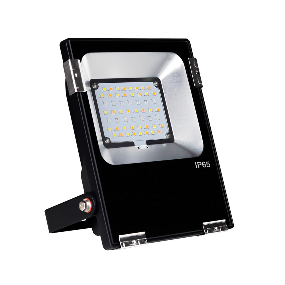 20W RGB CCT LED floodlight with colour light