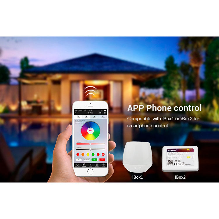 50W LED floodlight RGB+CCT smartphone control