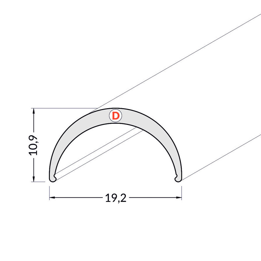 Diffuusori-D-2m-kansi-LED-profiiliin