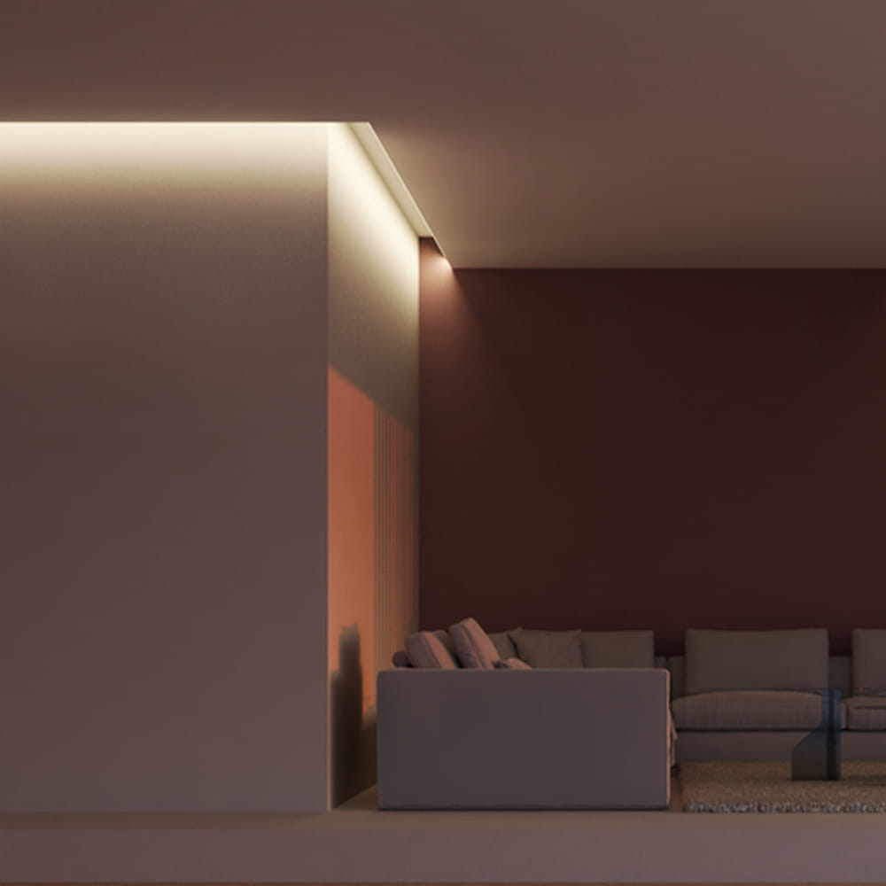 HOHDE12-DOWN-LED-profiili-alaslasketussa-katossa