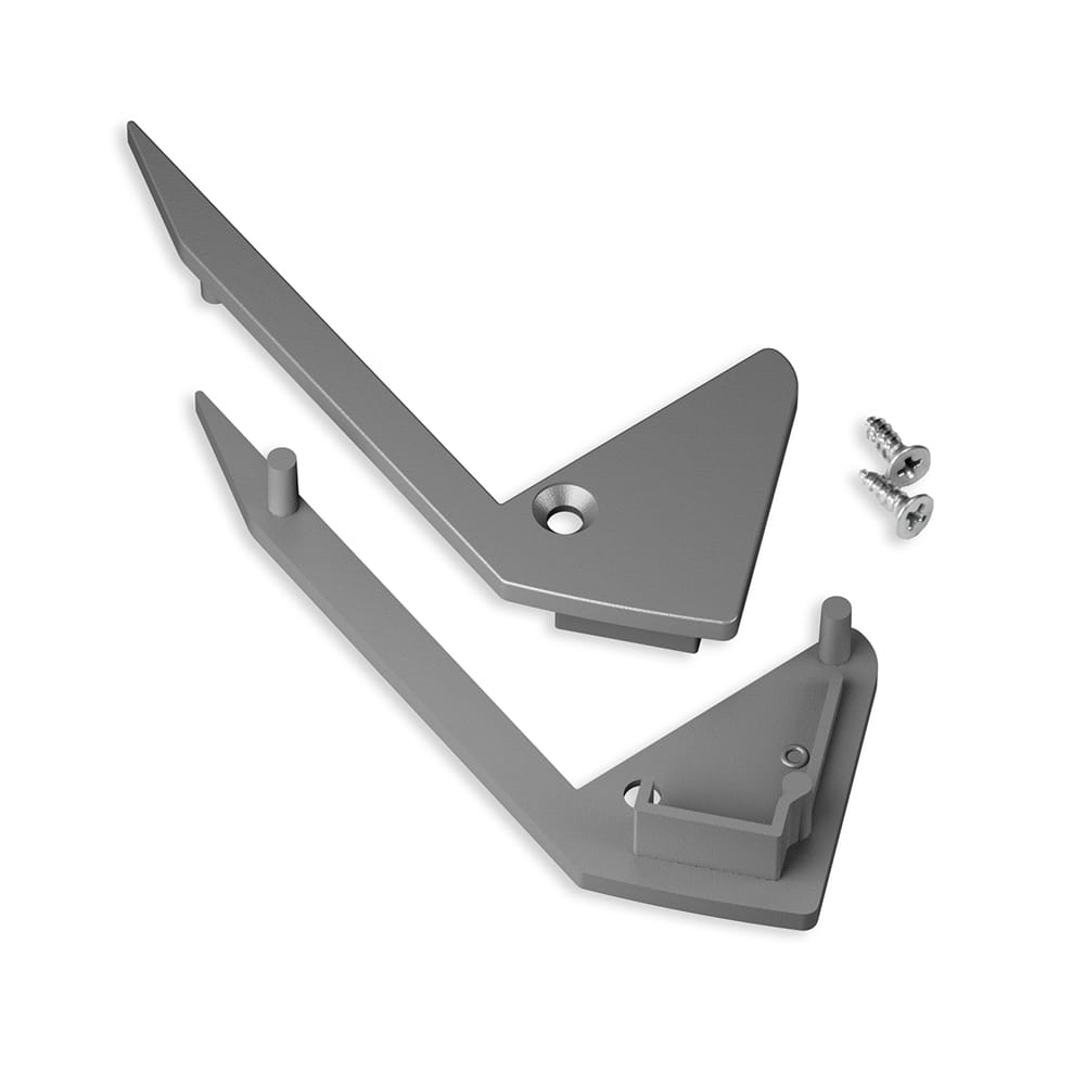 PORRAS12 UP-päätypalat harmaa