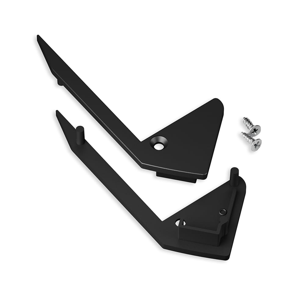 PORRAS12 UP-päätypalat musta