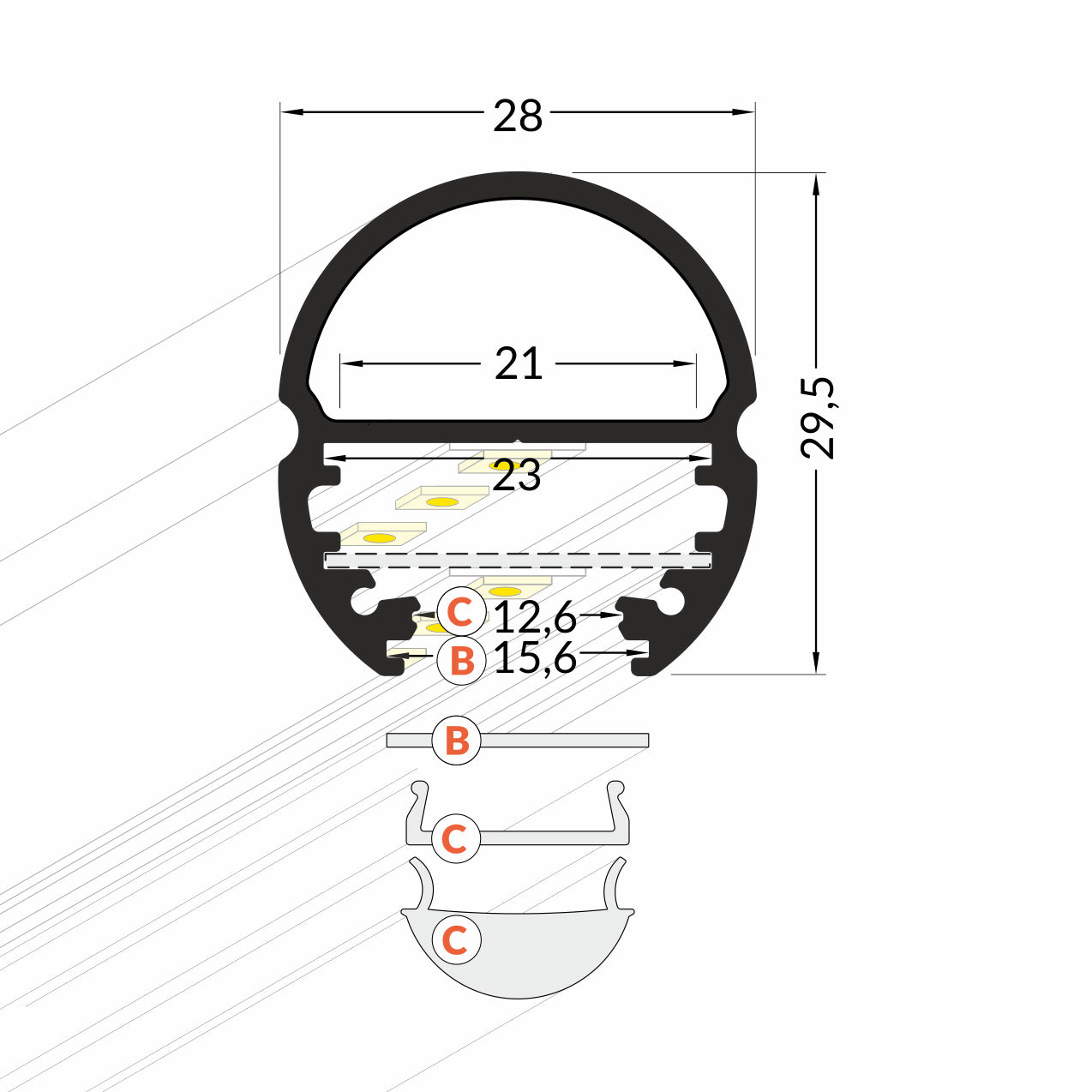 TANKO20-led-profiili-vaatekaappiin-valaistu-vaatetanko-mittakuva