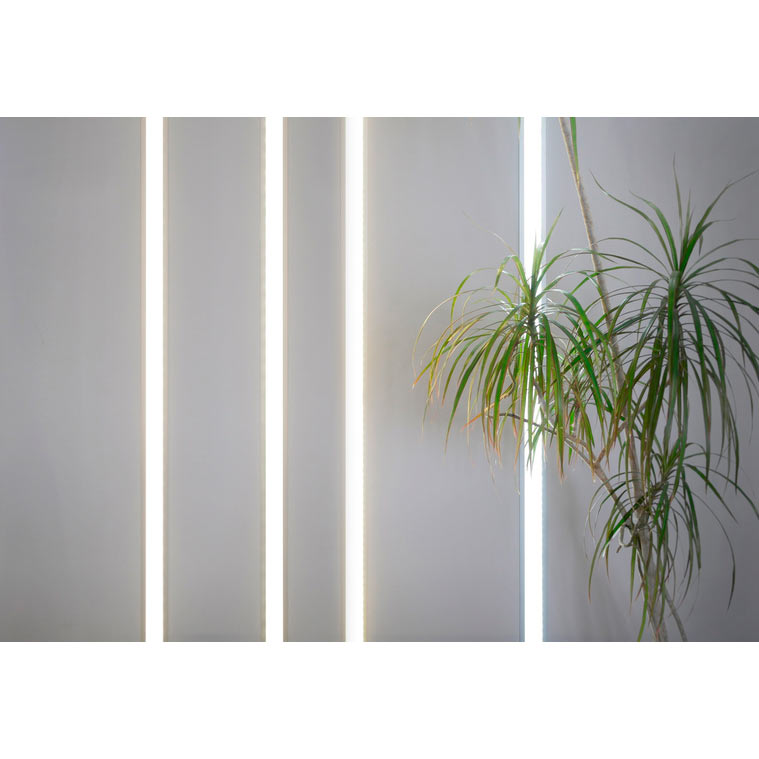 TASO8-LED-profiilit-seinässä