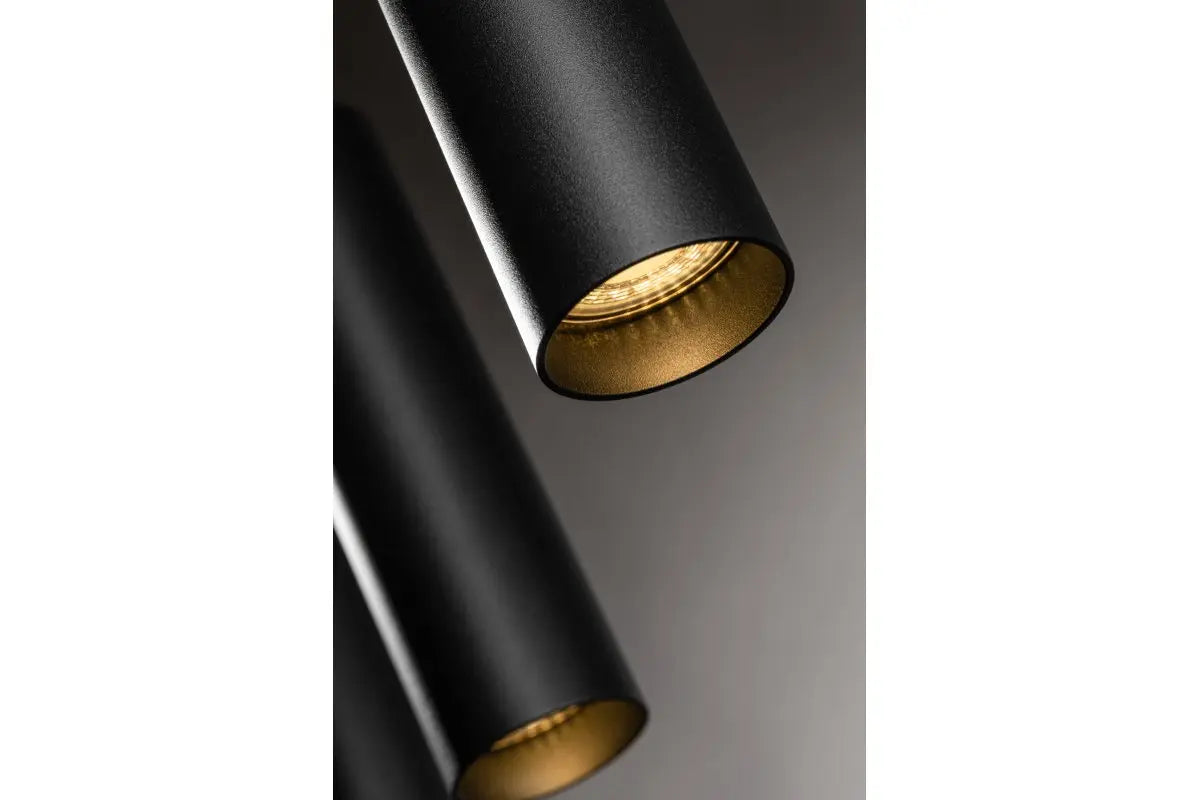 TRESOS 2 LED-pendellampa svart 3 x GU10