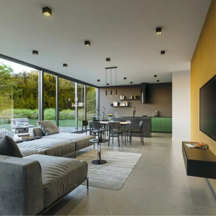 TRESOS 2 LED-pendellampa svart 3 x GU10