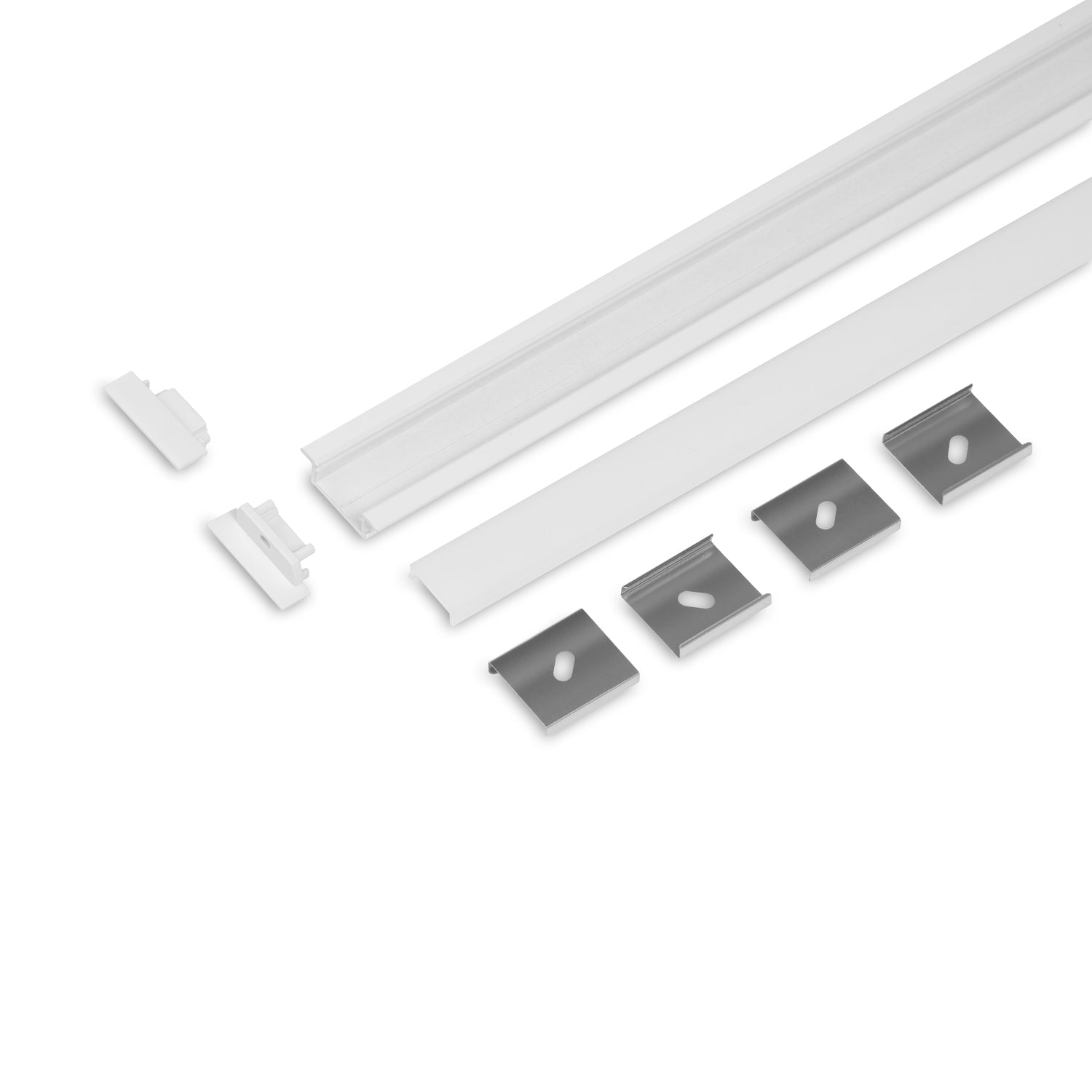 URA14.V2 LED-profilset vit, 2m