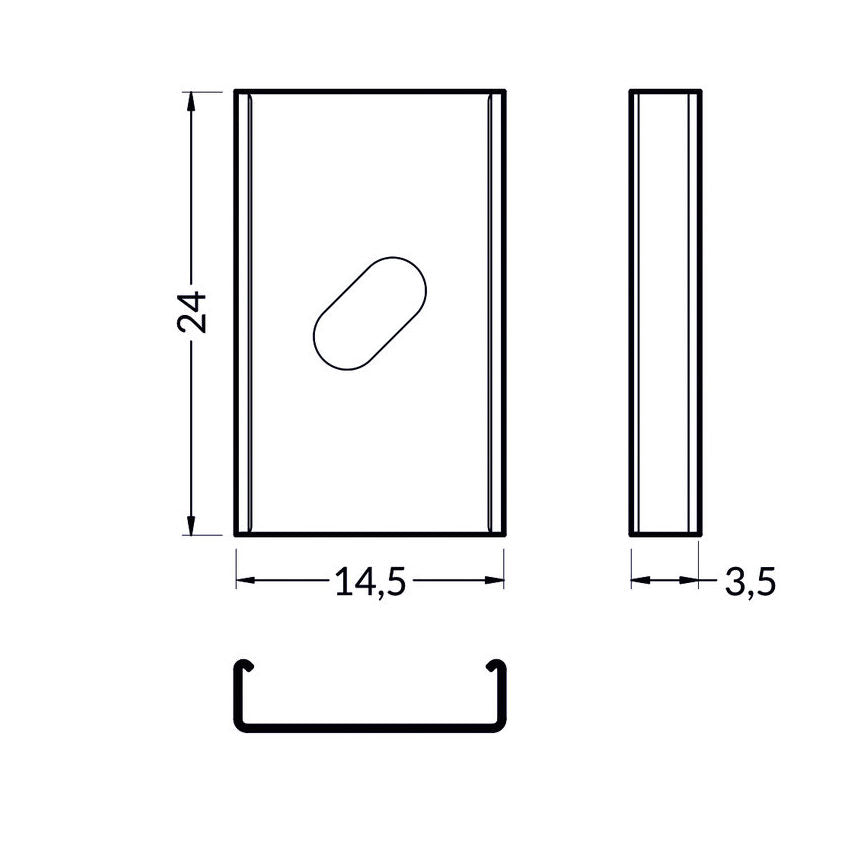U_flexible_mounting_plate_dimensions
