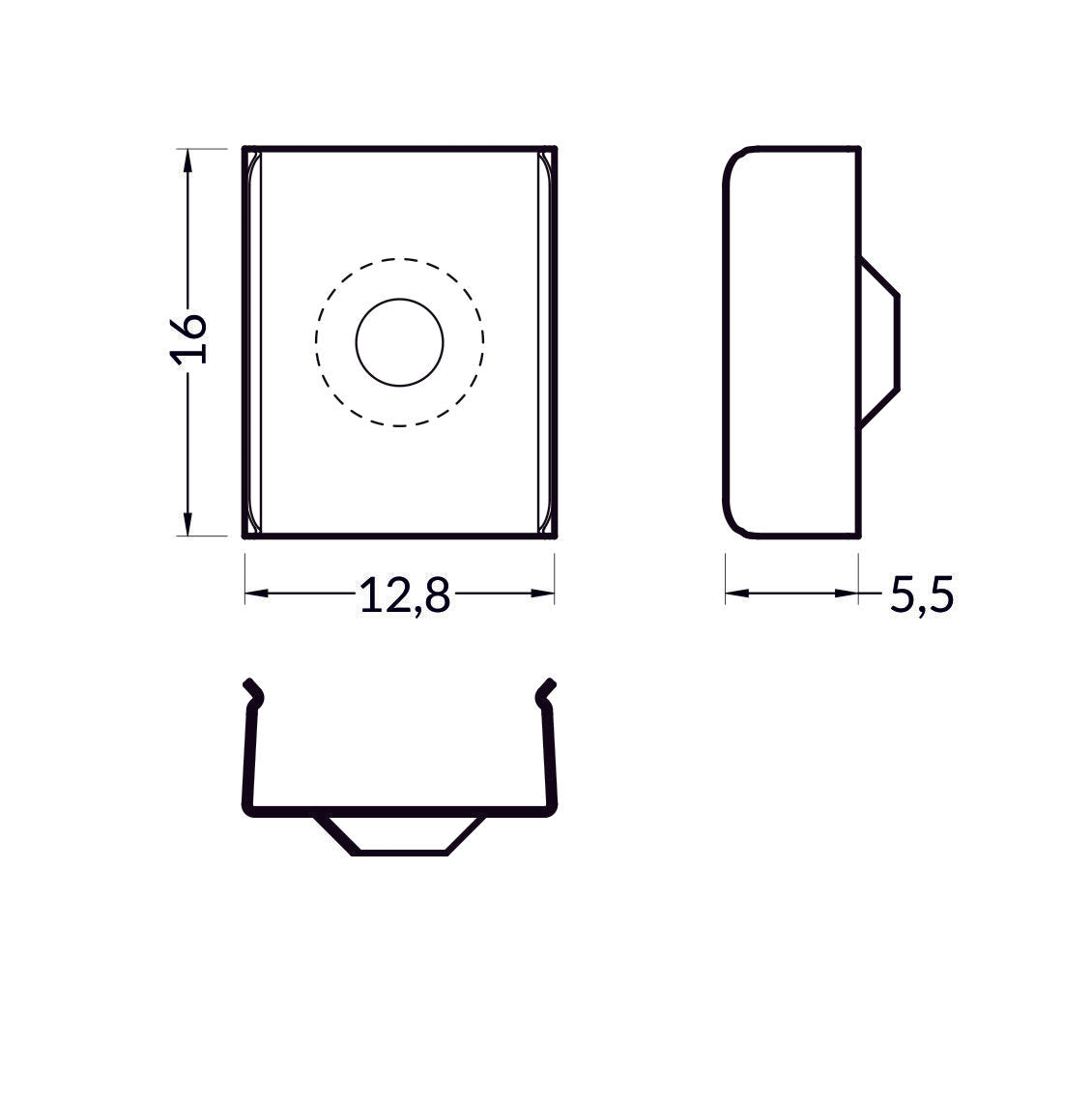 Z_flexible_cone_mounting_plate_dimensions