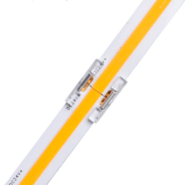 COB dotless 10mm LED strip connector strip to strip