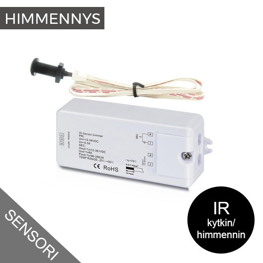 Infrapuna kytkin himmennin 12-36V LED-himmennin käden liikautuksesta keittiössä.