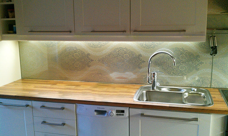 Keittiövalaistus LED-nauhoilla