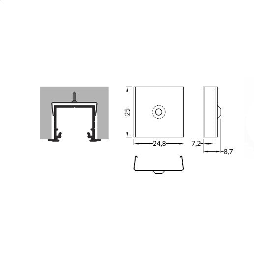 kiinnitysklipsi-u7-kartio-mitat