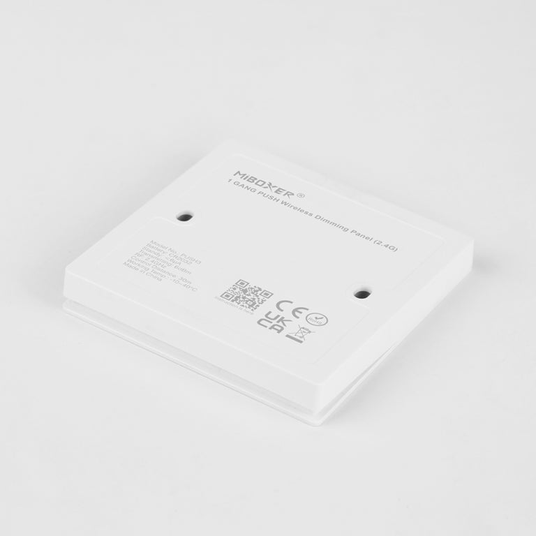 Trådlös LED-dimmer 1-kanals utanpåliggande tryckknappskontroller PUSH3 - Easy RF 2.4G