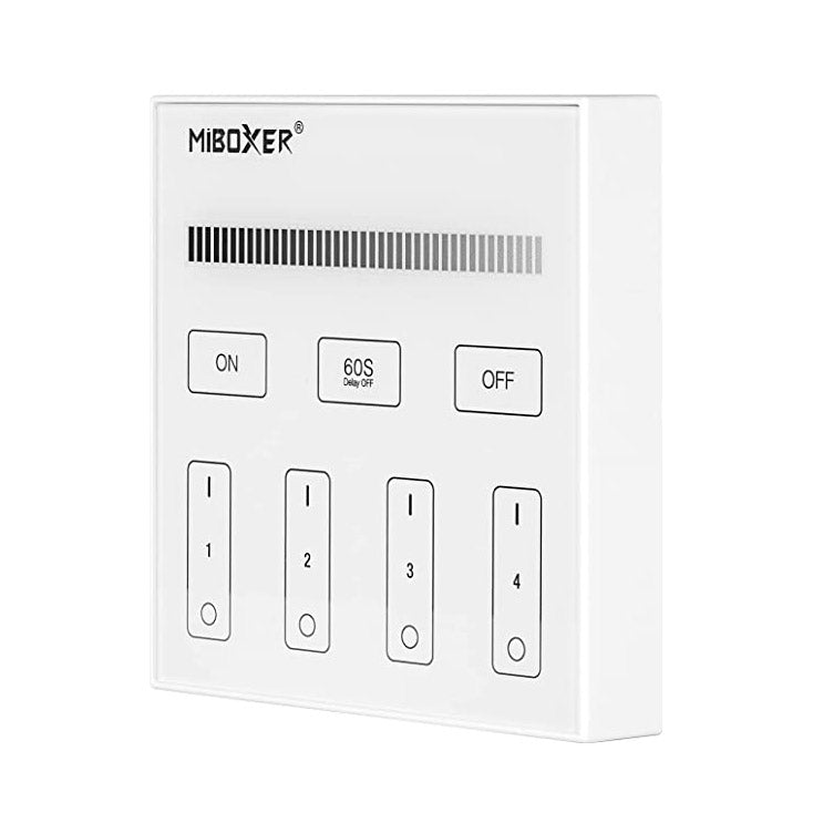 Wireless LED dimmer 4-channel white
