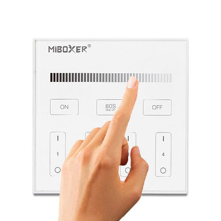 LED wall controller 4-channel dimmer Easy RF DIM