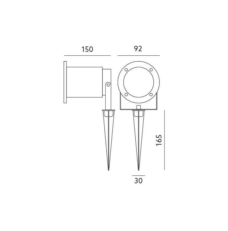 maapiikkivalaisin-musta-blake-2-gu10-led-ulkovalaisin-mitat