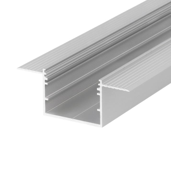 MONI30-05 ISO LEDprofile, flush-mountable deep model, frameless TRIMLESS, 2000mm