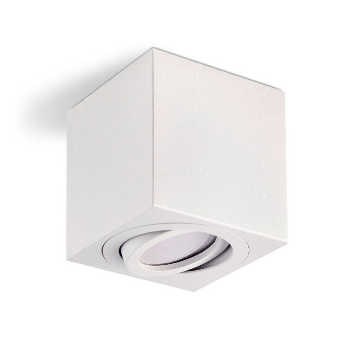 Ceiling light OH37 GU10 max. 35W white, square