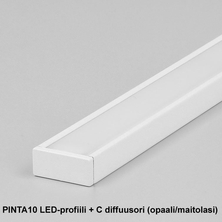 pinta10-valkoinen-led-alumiiniprofiili-c-diffuusorilla