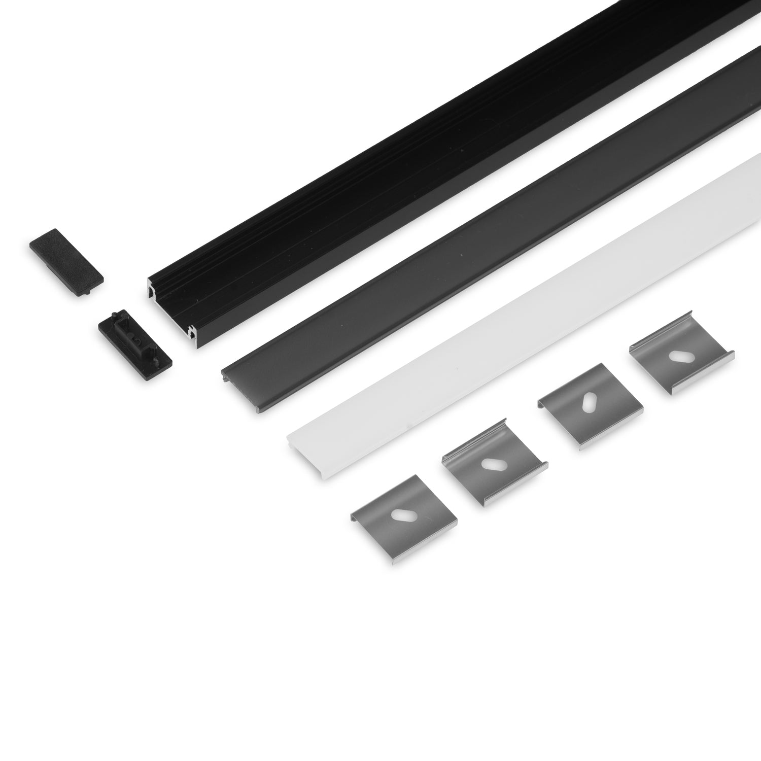 PINTA14.v2 LED-profiilisetti musta, 2m