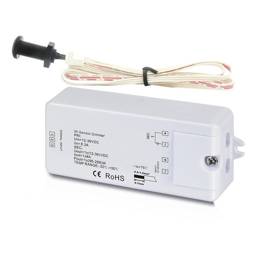 Infrapuna kytkin himmennin 12-36V LED-valojen säätöön keittiössä