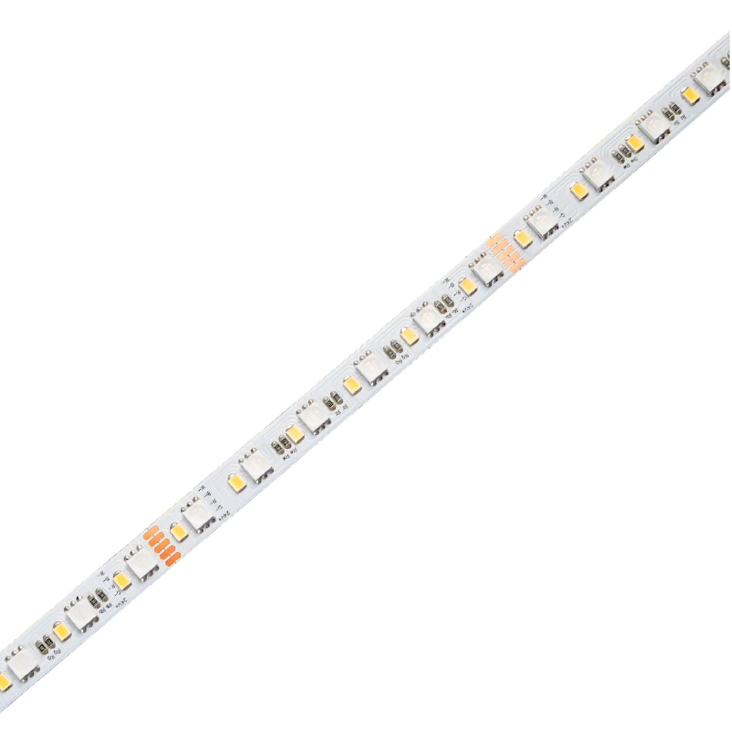 RGBW LED strip 5m - 24W/m 24V (12W/m RGB+12W/m W 60+60led/m), CRI>90, IP20