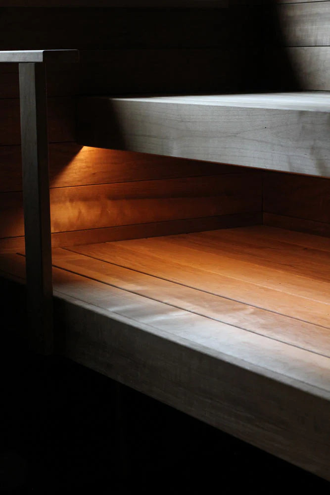 SAUNA LED-valonauha 5W/m 24V, IP65, max. 100°C - 2,5m kela