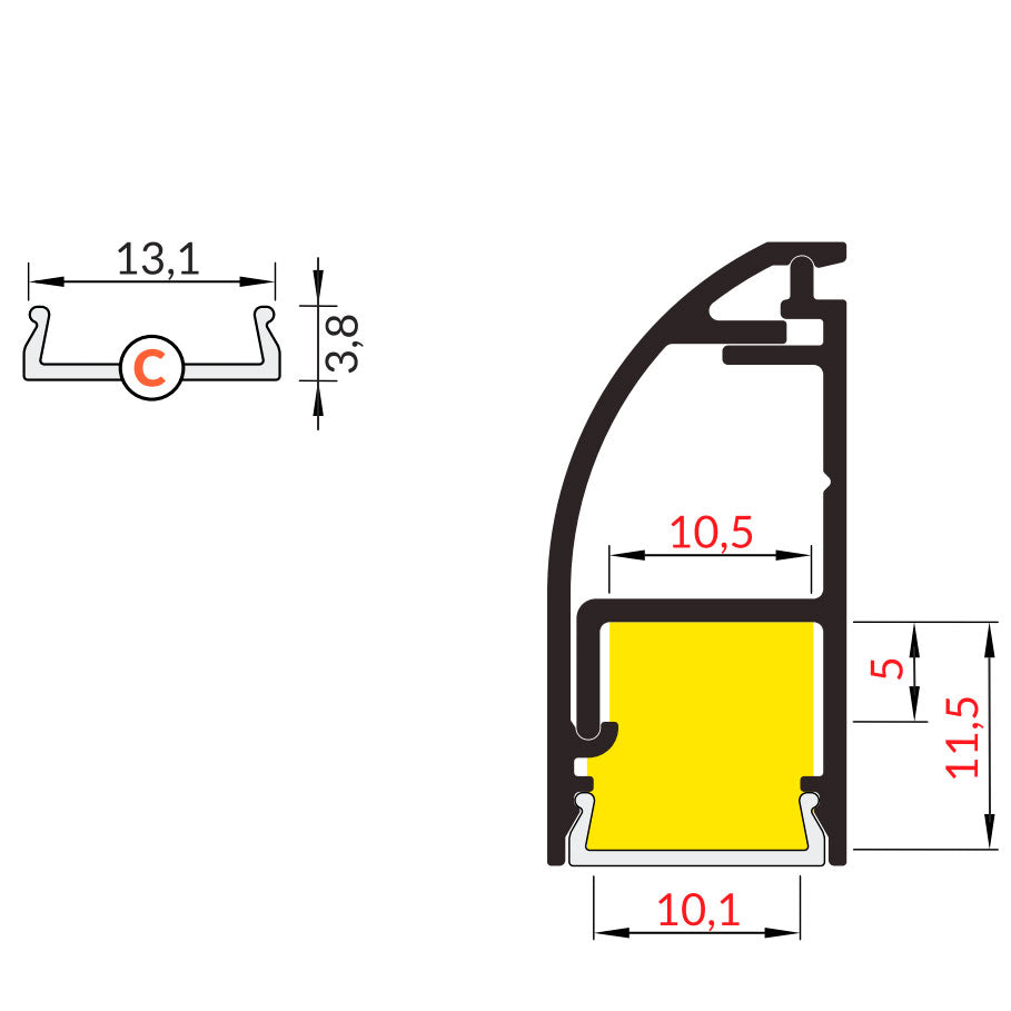 seinä10-led-profiili-epäsuoraan-valaistukseen-mitat2