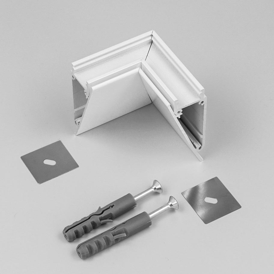 WALL12 LED-profil 90° hörnstycke innerhörn