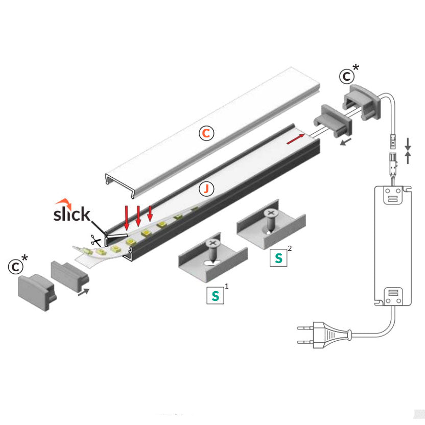 suora12-led-profiili-pinta-asennettava-asennus