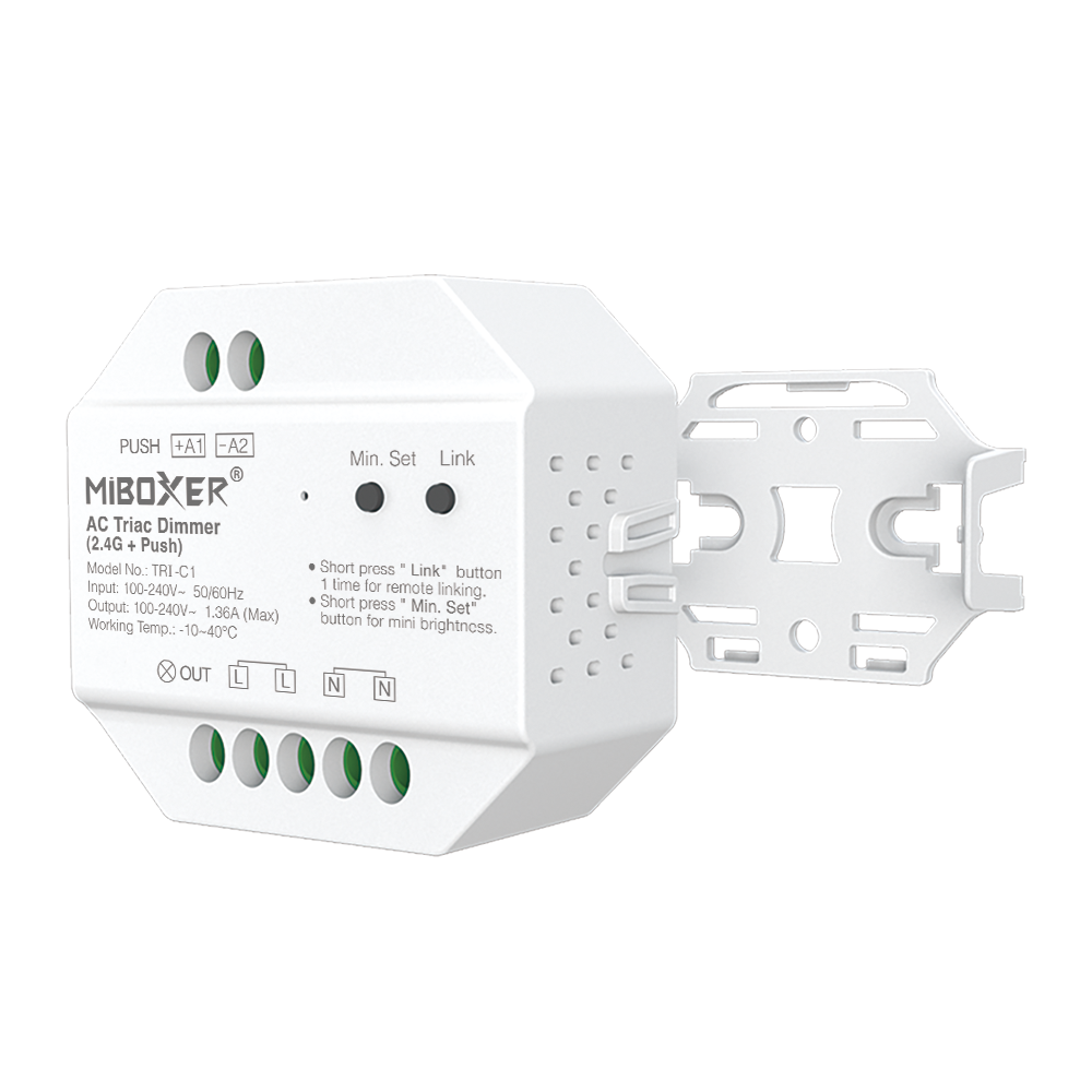 230V TRIAC LED-himmennin/vastaanotin TRI-C1 - Easy RF 2.4G