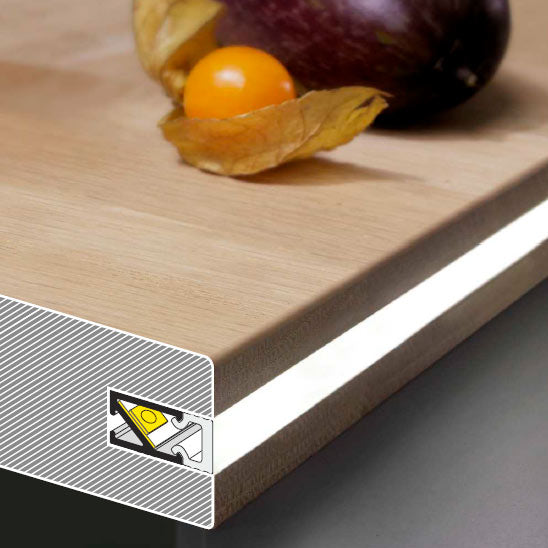viiva8-led-alumiiniprofiili-keittiötason-reunaan