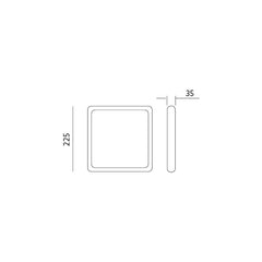 18W-SIGARO-LED-paneelivalaisin-pinta-asennettava-nelio-4000K-mitat