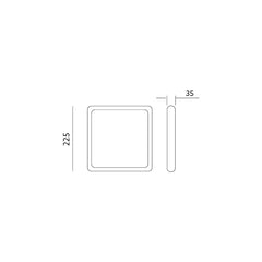 24W-SIGARO-LED-paneelivalaisin-pinta-asennettava-nelio-4000K-mitat