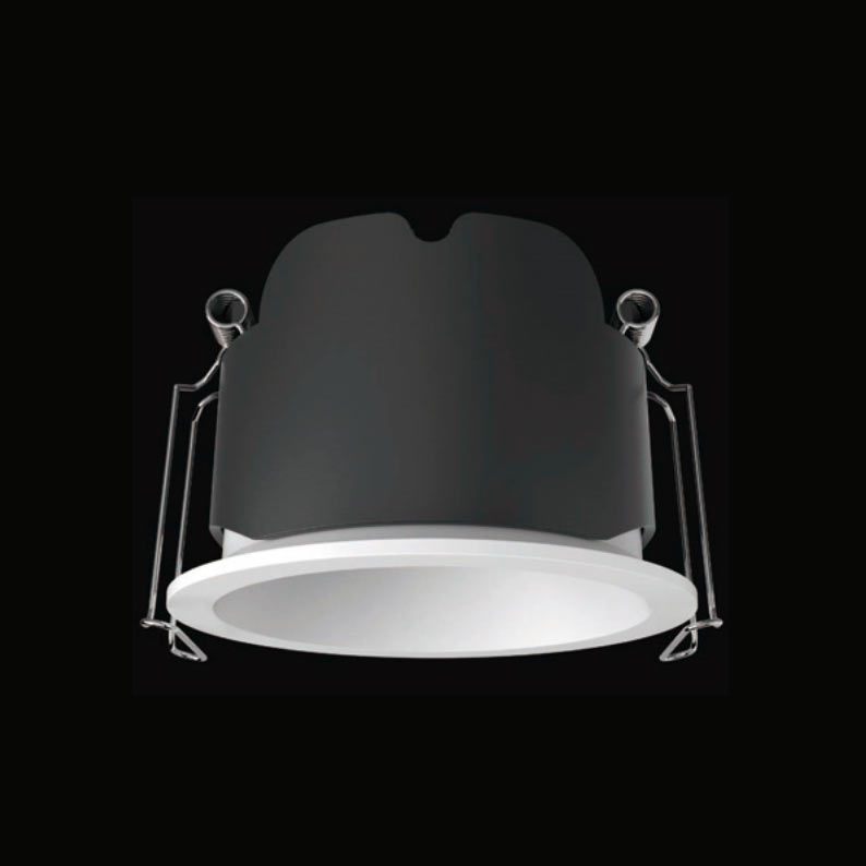 6W SPARK LED-downlight vit, med lins - 3-CCT 3000K/3800K/5000K 495lm, CRI90 IP20