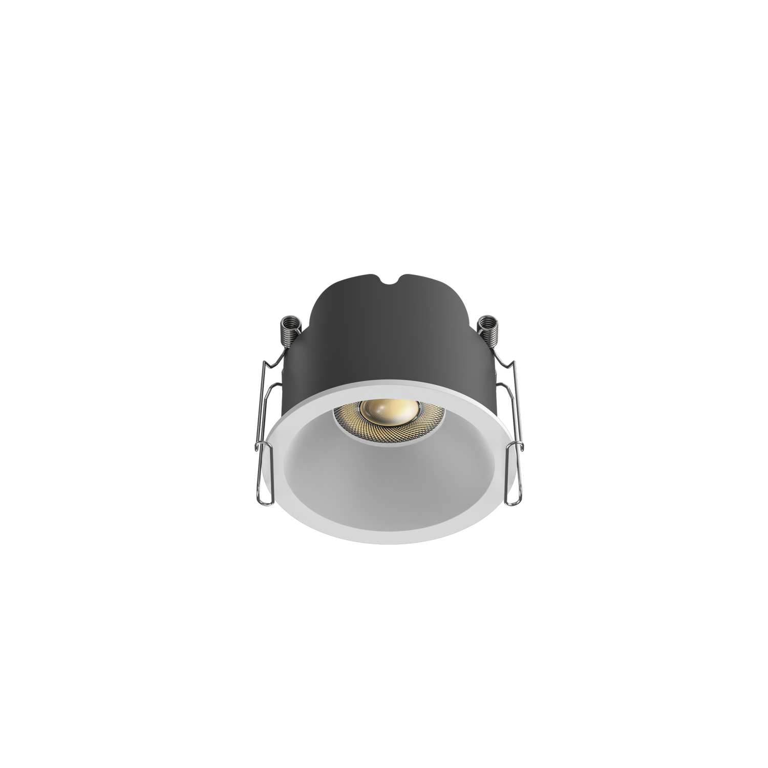 6W SPARK LED-downlight vit, med lins - 3-CCT 3000K/3800K/5000K 495lm, CRI90 IP20