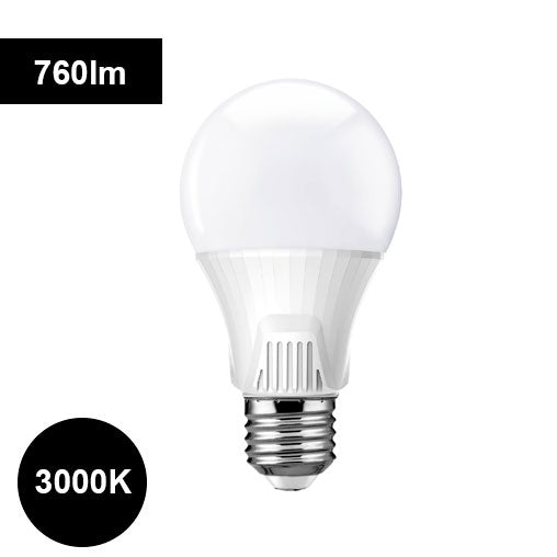 9W 3000K E27 LED-lampa 760lm