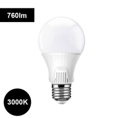9W 3000K E27 LED-lampa 760lm