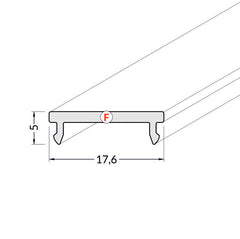 Package cover: Diffuser F milk-opal 2 m