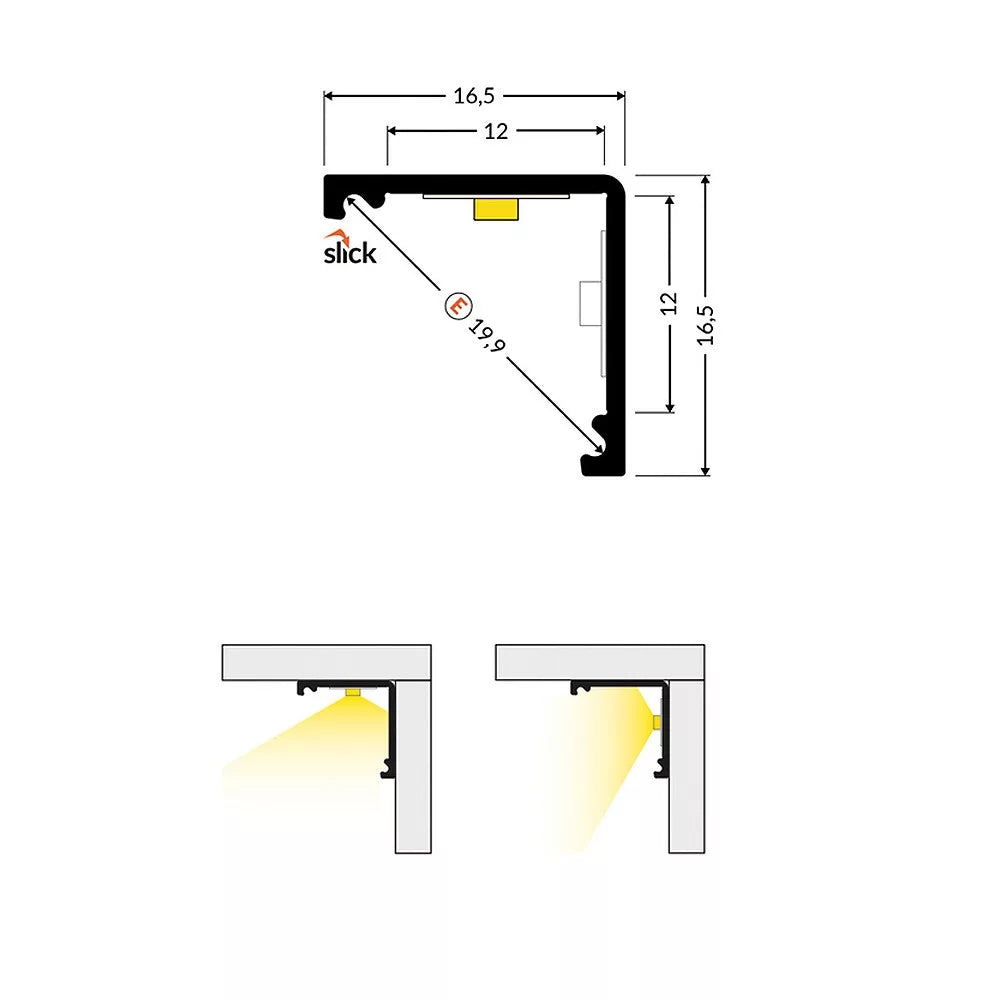 KAAPPI12-DUO-LED-kulmalista mitat