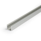 MINI10 LED-profiili 2m alumiinilista pinta-asennettavalle LED-nauhalle, 12mm x 12mm, kolmessa värissä.