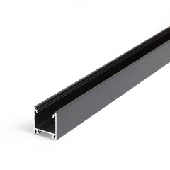 LINJA20 LED-profiili pinta-asennettava, musta