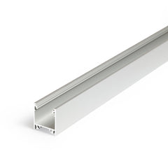 LINJA20 LED-profiili pinta-asennettava, anodisoitu